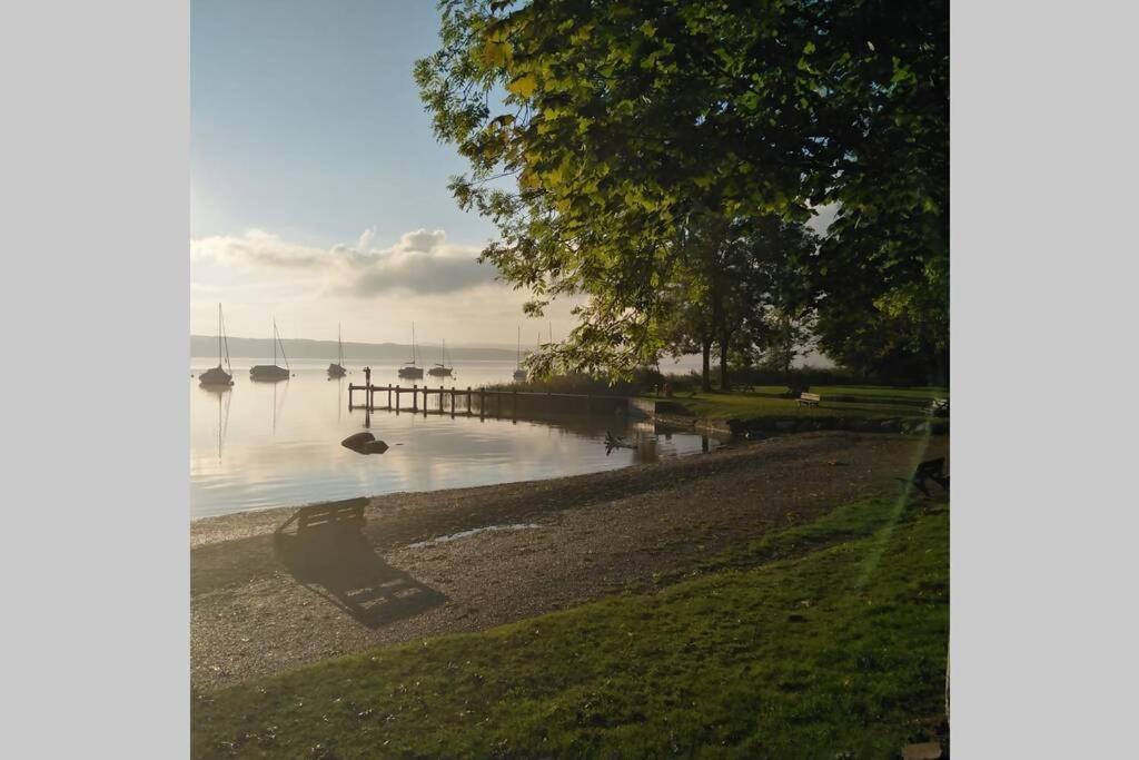 FeWo Happy Place in traumhafter Lage See nah Utting am Ammersee Exterior foto